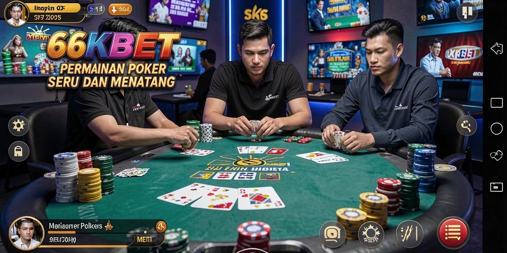 Tampilan gameplay seru dan mendebarkan di 66KBET.