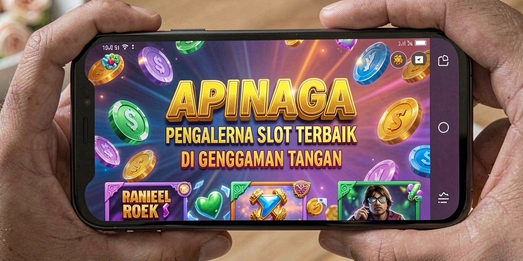 Tampilan gameplay Slot yang menarik dan penuh warna dari APINAGA.