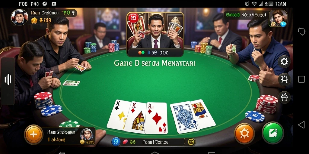 Tampilan gameplay seru F08 dengan suasana Kasino.