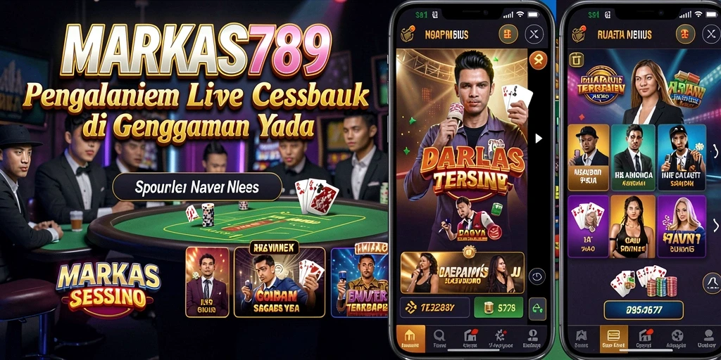 Gameplay menyenangkan dan interaktif di MARKAS789 Live Casino.