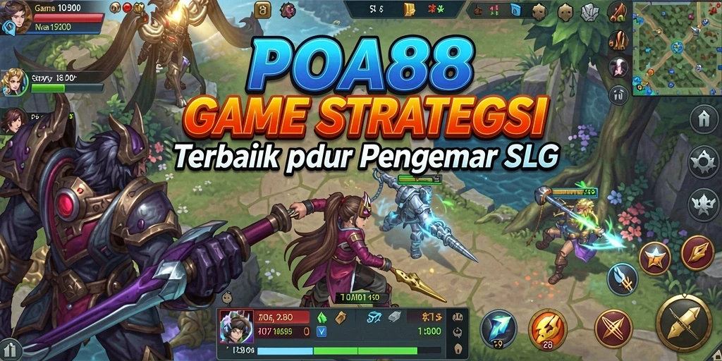 Tampilan gameplay menarik dari game SLG POA88.