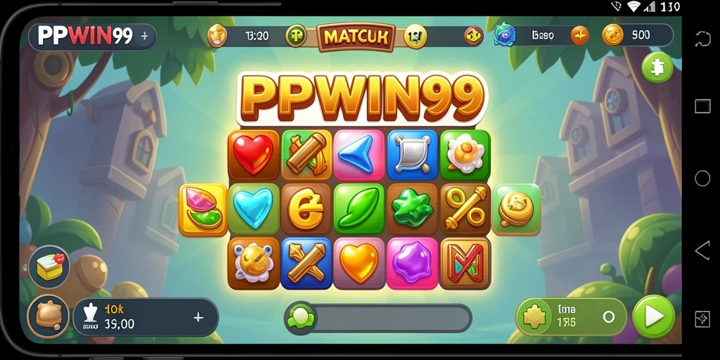 Screenshot menampilkan gameplay seru PPWIN99 dengan variasi level menarik.