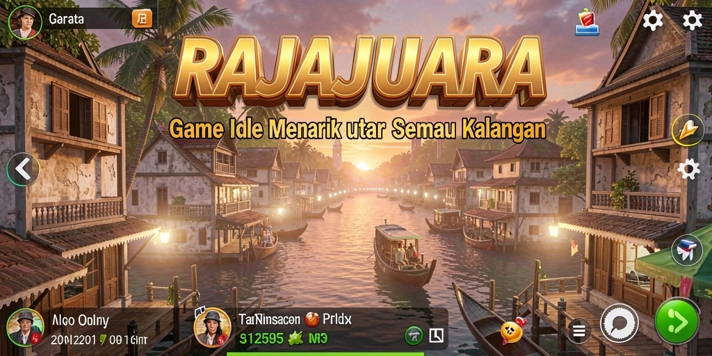 Screenshot utama RAJAJUARA menampilkan gameplay seru dan adiktif.