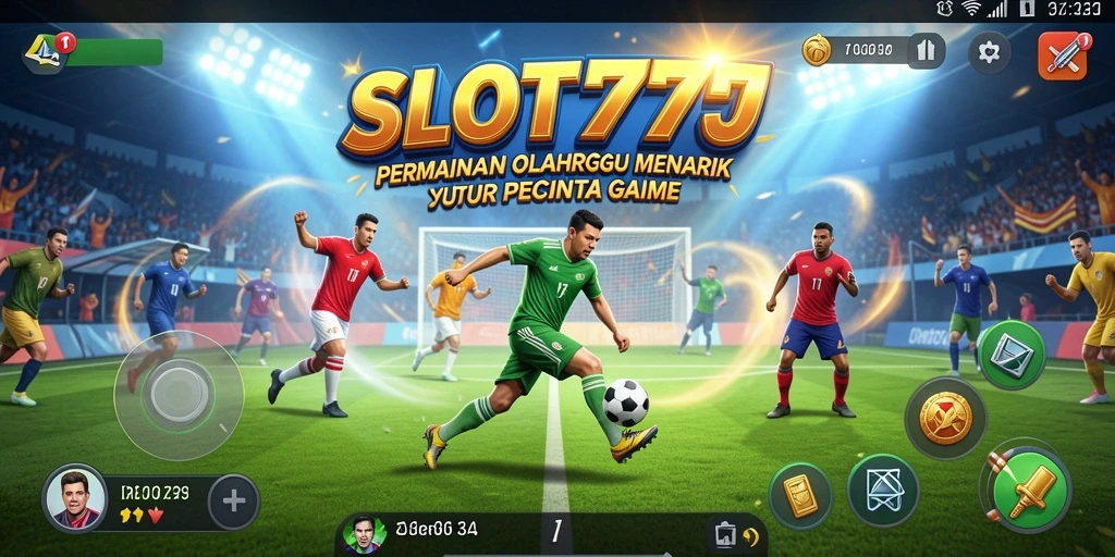 Tampilan menakjubkan dari permainan olahraga di SLOT777.