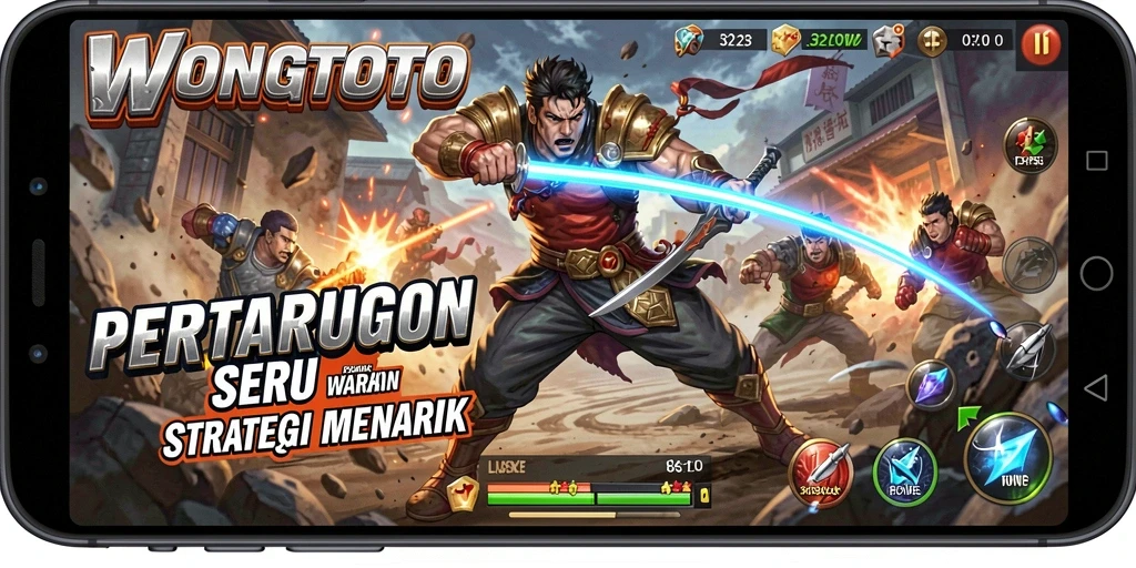 Gameplay seru dari WONGTOTO dengan pertarungan yang mendebarkan.
